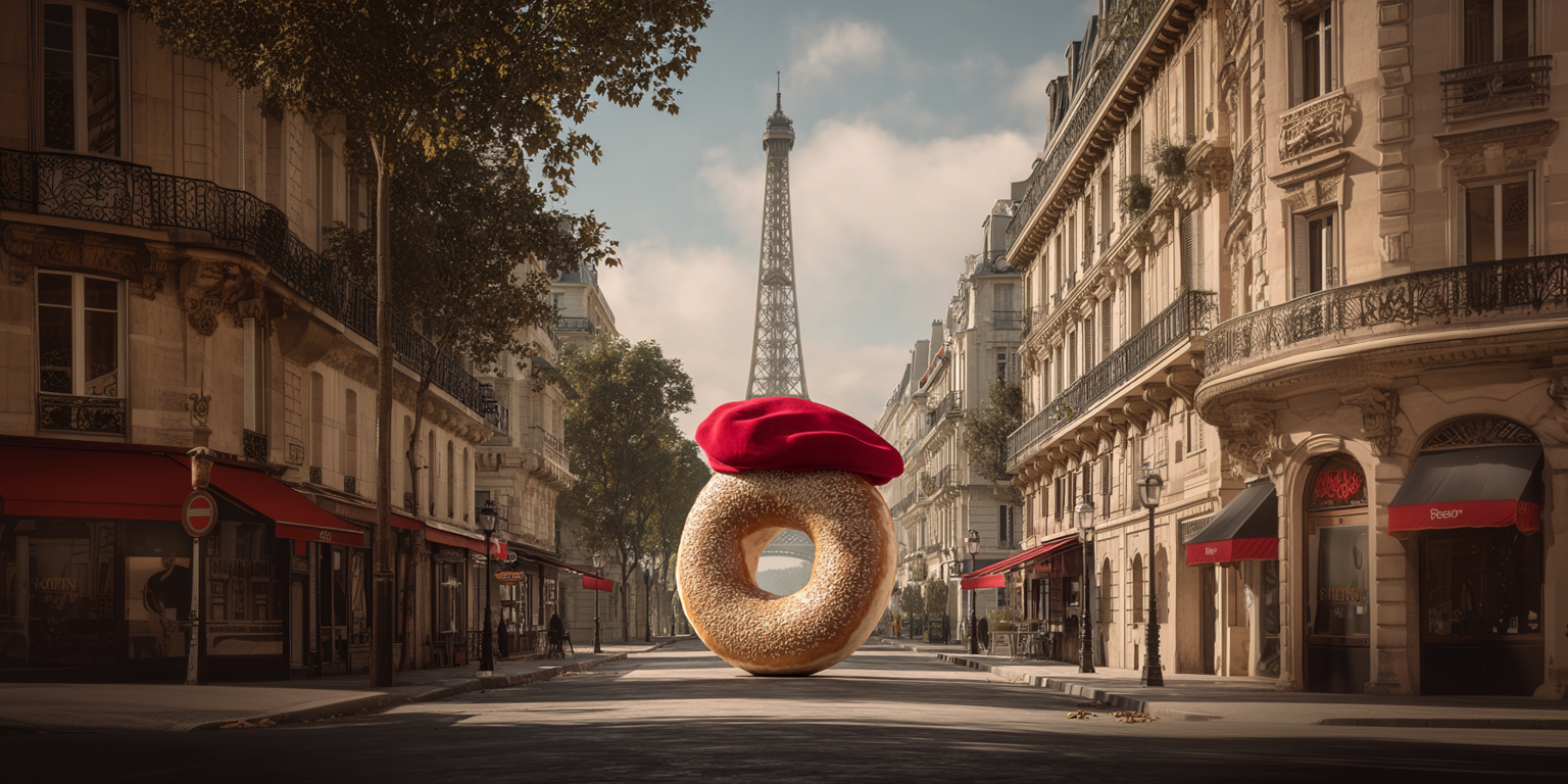 bagel-eiffel-ower